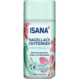Жидкость для снятия лака с ароматом миндаля ISANA, 125 ml