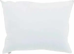 Подушка с подушкой, 2 шт., белая, 60 x 80 см, хлопок vidaXL