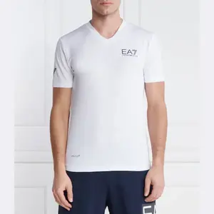 Футболка стандартного кроя Ea7, белый