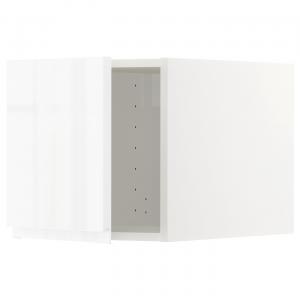 Настенный шкаф, белый/глянцевая белая краска Voxtorp, 40x40 см IKEA Metod