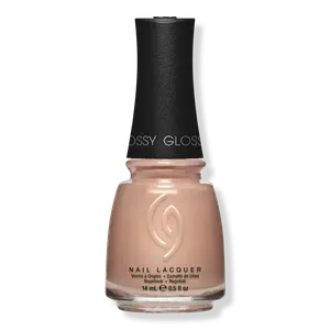 Лак для ногтей Mega Pigment, с мерцающими частицами China Glaze, Dunescape Sand (nude-gold)