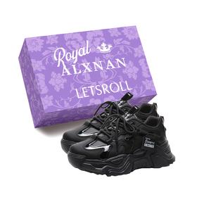 Alxnan Женские низкие повседневные туфли Black+Box, цвет Black+Box