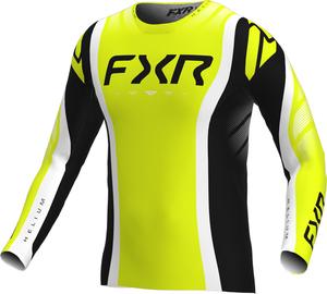 Мотокроссовая майка FXR helium infinity, Yellow/Black/White