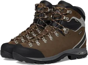Мужские трекинговые ботинки ASOLO Greenwood EVO GV из водоотталкивающей кожи Perwanger с амортизирующей подошвой, высокие, с резиновым носком, коричневый