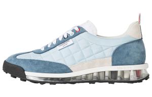 THOM BROWNE · Низкие спортивные повседневные туфли, мужские, синего цвета