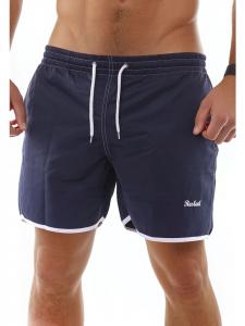 Плавки/шорты для плавания с контрастным швом темно-синего цвета RESLAD