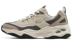 Кроссовки мужские D"Lites 4.0 Chunky с низким верхом, серо-коричневые/разноцветные Skechers