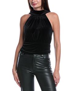 AllSaints Bellatrix топ из бархата All Saints, черный