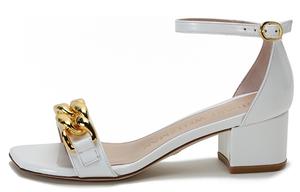 Stuart Weitzman /SW Сандалии с одним ремешком женские, белое золото