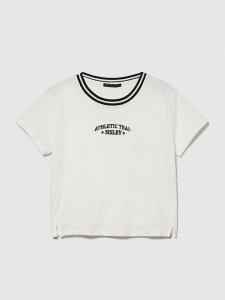 Футболка Sisley, белый