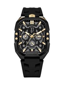 POLICE Часы аналоговые 'Bullhead' в черном цвете