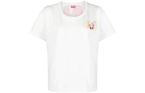 Футболка женская Kenzo с рисунком, белый