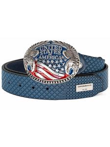 Ремень 85 см x 4 дюйма синего цвета Cipo & Baxx