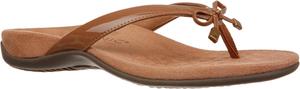Женские сандалии Vionic Rest Bella с ремешком между пальцами- поддерживающие ортопедические сандалии с трехзонным комфортом и поддержкой свода стопы, шлепанцы для женщин, размеры средней и широкой полноты 5-12, коричневый