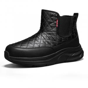 ZULIZ Водостойкие короткие зимние ботинки унисекс женские черные, цвет Women‘s Black