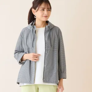 Куртка в клетку с воротником-стойкой Lobjie, цвет Gray