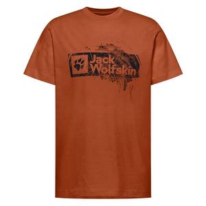 JACK WOLFSKIN Футболка мягкая, дышащая, прочная, мужская - Brand TM