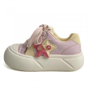 Легкие, дышащие, амортизирующие, низкие кроссовки для скейтбординга для женщин N6N8, Pink