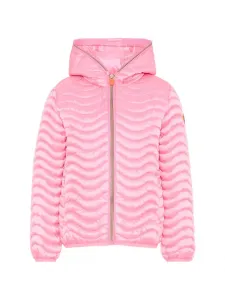 Стеганая куртка с капюшоном Iris Save The Duck Kids, розовый