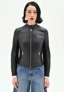 Куртка из искусственной кожи Rinascimento, Black