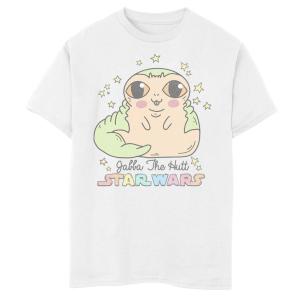 Футболка с милым рисунком Джаббы Хатта для мальчиков 8–20 лет, с рисунком «Звездные войны» Star Wars