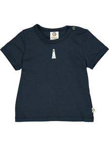 Детская рубашка в синем цвете müsli