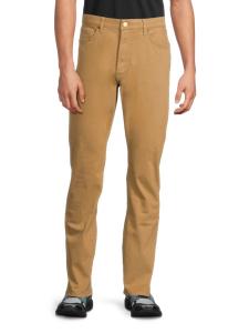 Узкие прямые джинсы Deniro из хлопковой смеси Monfrère, цвет Teak