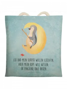 Шоппер Mr. & Mrs. Panda, цвет eisblau