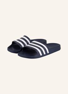 Мюли adilette aqua adidas, темно-синий/белый