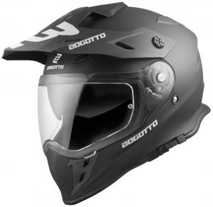 Шлем Bogotto v331 enduro, Black Matt