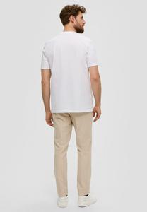 Футболка с принтом MIT FRONTPRINT s.Oliver BLACK LABEL, белый