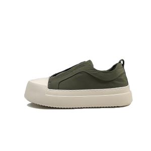 SHUPATE Низкие мужские кеды из холста зеленые, цвет Green