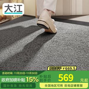 Dajiang Ковер 80х120 см из шерсти для прихожей, Aisha - Cloud Gray DT22-GG