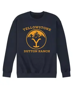 Мужская флисовая толстовка Yellowstone Y Moutains AIRWAVES, синий