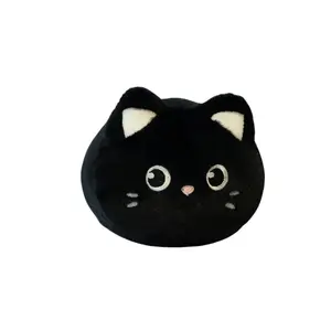 Котенок на веревочке, мягкие и милые плюшевые куклы-подвески, высота 13см Dolls and bears dance, черный