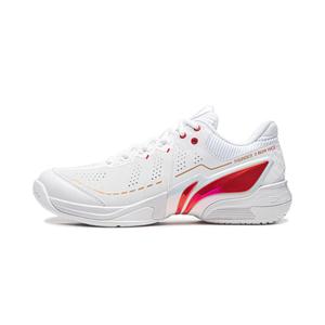 Кроссовки для бадминтона Li-Ning Lightweight Rebound Low top Unisex, standard белый/bright neon