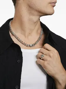 Кольцо с логотипом Emanuele Bicocchi, серебристый