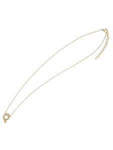 Adeliás Женское колье - буква N из нержавеющей стали 45+5 в золотом исполнении