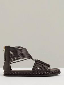 Кожаные гладиаторские сандалии Tiegan Reiss, Chocolate