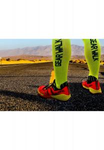 2 пары дышащих спортивных компрессионных носков normani, цвет Neongelb Schwarz