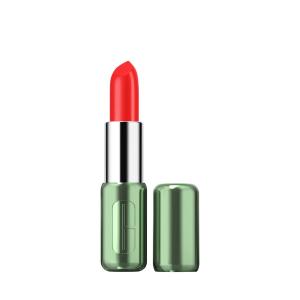 Помада для губ clinique pop pop longwear lipstick satin Clinique, poppy pop, вес 3.9 гр.