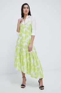 Платье Armani Exchange, зеленый