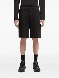 Шорты с эластичным поясом Moncler, черный
