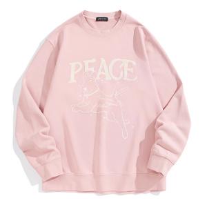 PEACEBIRD MEN Свитшот мужской розовый
