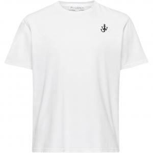 Футболка с вышивкой Anchor JW Anderson, белый