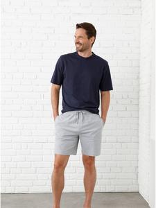 Пижамная рубашка цвета темно-синий + антрацитовый меланж WITT WEIDEN