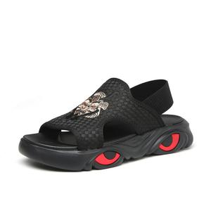 Devanro Пляжные сандалии мужские черные