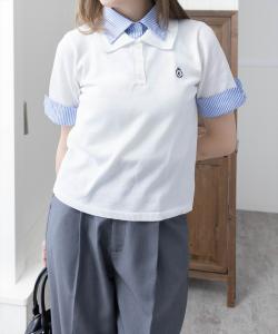 Тканевая стыковка, двухцветный вязаный топ