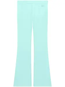 Расклешенные брюки с заниженной талией Courrèges, синий