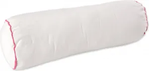 Подушка-вкладыш для валика под шею 15x50 см, бело-розовая Подушка-вкладыш Декоративная подушка для дивана Haus und Deko